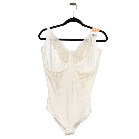 Maidenform Firm Control Shapewear Lace-Trim Body Shaper Bodysuit 42DD NWT - Picture 5 of 9